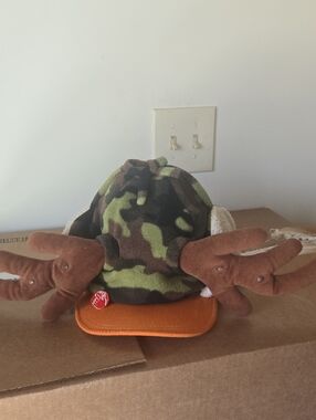 Animated "Grandma Got Run Over By A Reindeer" Antlered Hat